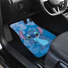 Load image into Gallery viewer, Stitch Car Floor Mats Stitch Hawaii Flowers Car Accessories Ci221108-05a