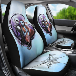 Nightmare Before Christmas Cartoon Car Seat Covers | Pretty Jack And Sally Couple Love Seat Covers Ci092505