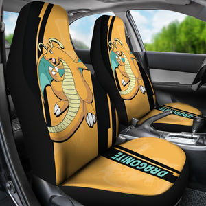 Dragonite Pokemon Car Seat Covers Style Custom For Fans Ci230116-08