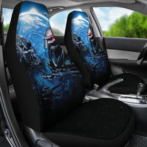 The Alien Creature Car Seat Covers Alien Car Accessories Custom For Fans Ci22060305
