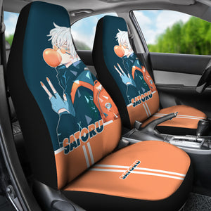 Satoru Gojo Jujutsu KaiSen Car Seat Covers Anime Seat Covers Fan Gift Ci0622