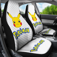 Load image into Gallery viewer, Pokemon Pikachu Seat Covers Anime Car Seat Covers Ci102501