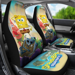 Spongebob Squarepants Car Seat Covers Custom For Fan Ci221122-03