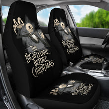 Load image into Gallery viewer, Nightmare Before Christmas Cartoon Car Seat Covers - Evil Jack Skellington Hand Grabbing Seat Covers Ci100901