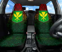 Load image into Gallery viewer, Kanaka Maoli Hawaiian Logo Car Seat Covers Car Accessories Ci220421-02