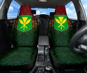 Kanaka Maoli Hawaiian Logo Car Seat Covers Car Accessories Ci220421-02
