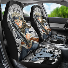 Load image into Gallery viewer, Black Clover Car Seat Covers Asta Black Clover Car Accessories Fan Gift Ci122204