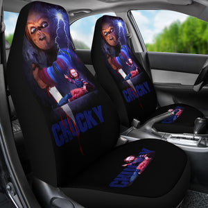 Chucky Blood Horror Film Car Seat Covers Chucky Horror Film Car Accesories Ci091421