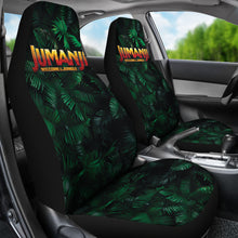 Load image into Gallery viewer, Jumanji Logo Jungle Leaves Car Seat Covers Car Accessories Ci220712-07