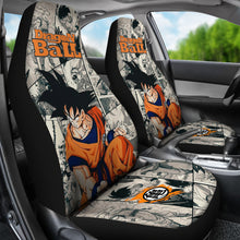 Load image into Gallery viewer, Goku Character Dragon Ball Car Seat Covers Anime Car Accessories Ci0805