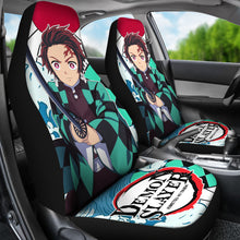 Load image into Gallery viewer, Demon Slayer Anime Car Seat Covers Demon Slayer Kamado Tanjiro Car Accessories Fan Gift Ci123102