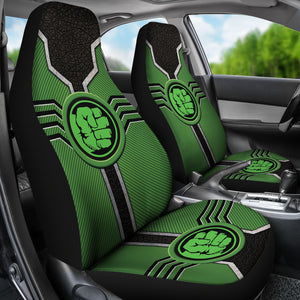 Hulk Logo Car Seat Covers Custom For Fans Ci230106-12