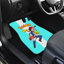 Load image into Gallery viewer, Ash Ketchum Pokemon Pattern Car Floor Mats Anime Car Accessories Ci102805