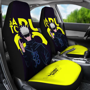 Satoru Gojo Jujutsu KaiSen Car Seat Covers Anime Seat Covers Fan Gift Ci0623