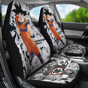 Goku Dragon Ball Car Seat Covers Anime Car Accessories Ci0806