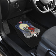 Load image into Gallery viewer, Nightmare Before Christmas Cartoon Car Floor Mats - Jack Skellington And Sally Gather Again Moonlight Car Mats Ci101502