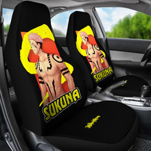 Load image into Gallery viewer, Sukuna Anime Fan Car Seat Covers Fan Art Jujutsu KaiSen Anime Otoku Seat Covers Ci0207