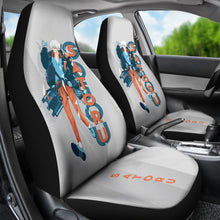 Load image into Gallery viewer, Satoru Gojo Jujutsu KaiSen Car Seat Covers Anime Seat Covers Gray Color Ci0622