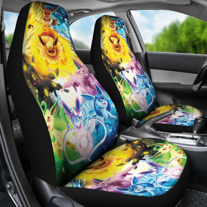 Eevee Evolution Car Seat Covers Car Accessories Ci221111-09