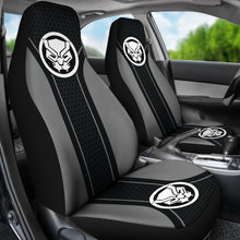 Load image into Gallery viewer, Black Panther Logo Car Seat Covers Custom For Fans Ci221228-05