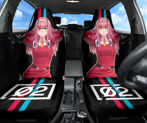 Darling In The Franxx Zero Two Car Seat Covers Car Accessories Ci100522-08