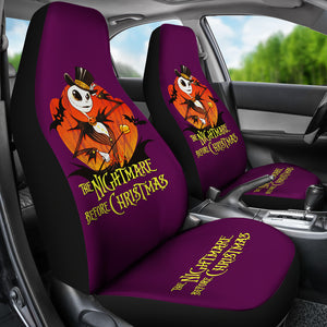 Nightmare Before Christmas Cartoon Car Seat Covers | Cartoon Jack Skellington Magician Seat Covers Ci092701