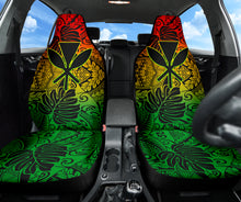 Load image into Gallery viewer, Kanaka Maoli Hawaiian Logo Car Seat Covers Car Accessories Ci220421-03