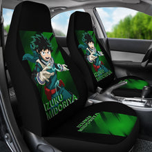 Load image into Gallery viewer, Izuku Midoriya My Hero Academia Car Seat Covers Anime Fan Ci0614