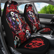 Load image into Gallery viewer, Nightmare Before Christmas Car Seat Covers Jack Skellington Loves Sally Car Accessories Ci220930-11