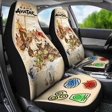 Load image into Gallery viewer, Avatar The Last Airbender Anime Car Seat Cover Avatar The Last Airbender Car Accessories Aang Symbols Ci121303