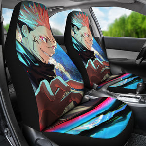 Yuji Itadori Car Seat Covers Jujutsu KaiSen Anime Seat Covers Fan Gift Ci0607