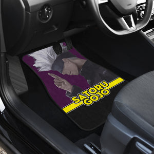 Satoru Gojo Jujutsu KaiSen Yellow Car Mats Anime Car Mats For Car Ci0623