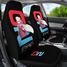 Load image into Gallery viewer, Zero Two Anime Girl Car Seat Covers For Fans Ci0719
