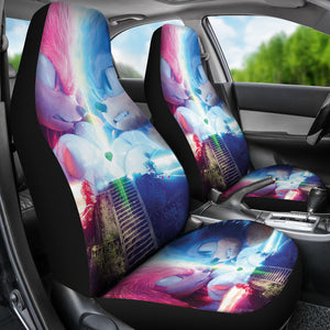 Sonic Vs Knuckles Sonic The Hedgehog Car Seat Covers Movie Car Accessories Custom For Fans Ci22060610