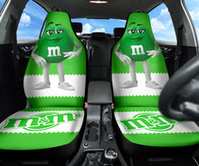 Load image into Gallery viewer, M&amp;M Green Chocolate Fantasy Car Seat Covers Car Accessories Ci220517-09