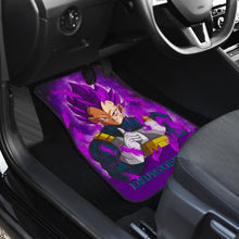 Load image into Gallery viewer, Vegeta Violet Dragon Ball Anime Yellow Car Floor Mats Unique Design Ci0814
