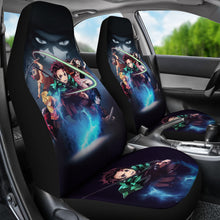 Load image into Gallery viewer, Demon Slayer Car Seat Covers For Anime Fan Ci0604