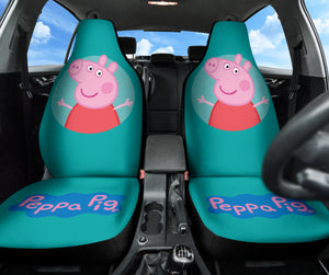 Peppa Pig Car Seat Covers Custom For Fans Ci221213-01