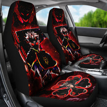 Load image into Gallery viewer, Black Clover Car Seat Covers Asta Black Clover Car Accessories Fan Gift Ci122104
