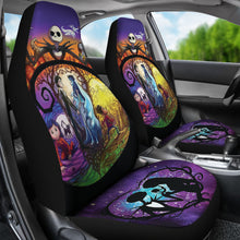 Load image into Gallery viewer, Nightmare Before Christmas Car Seat Covers Tim Burton Jack Sally Car Accessories Ci220930-03