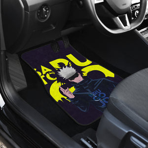 Satoru Gojo Jujutsu KaiSen Yellow Car Mats Anime Car Mats Ci0623