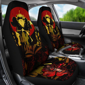 Black Clover Car Seat Covers Asta Black Clover Car Accessories Fan Gift Ci122203