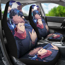 Load image into Gallery viewer, Yuji Itadori Car  Seat Covers Jujutsu Kai Sen Anime Covers Ci0607