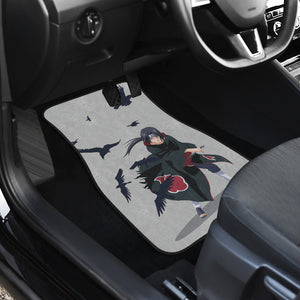 Itachi Raven Naruto Car Floor Mats Akatsuki Anime Car Accessorries Ci101904