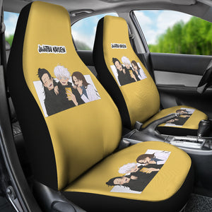 Megumi Fushiguro  Car Seat Covers Jujutsu KaiSen Anime Car Accessories