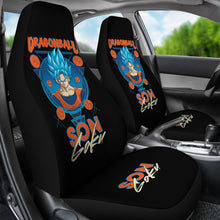 Load image into Gallery viewer, Son Goku Dragon Ball Orange Car Seat Covers Anime Seat Covers Ci0728