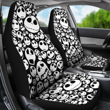 Load image into Gallery viewer, Nightmare Before Christmas Cartoon Car Seat Covers | Jack Skellington Multiple Emotion Face Seat Covers Ci100604