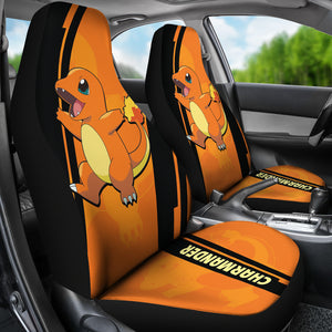 Charmander Pokemon Car Seat Covers Style Custom For Fans Ci230116-06