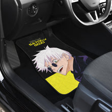 Load image into Gallery viewer, Satoru Gojo Jujutsu KaiSen Yellow Car Mats  Anime Mats Ci0714