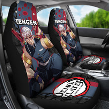 Load image into Gallery viewer, Demon Slayer Car Seat Covers Uzui Tengen Car Accessories Fan Gift Ci220224-03